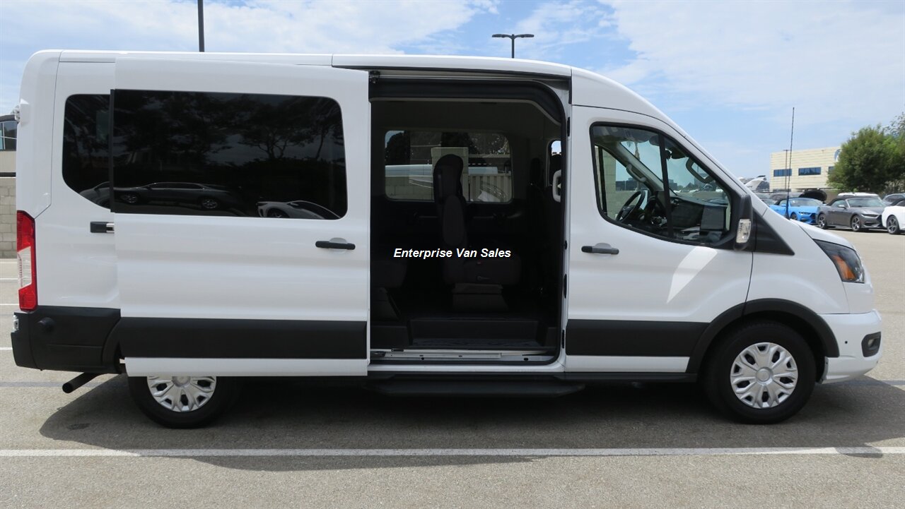 2024 Ford Transit 350 XLT  Mid Roof 12 Passenger Captain Seats - Photo 1 - Long Beach, CA 90807