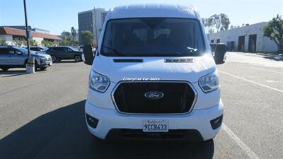 2022 Ford Transit 350 XLT Mid Roof 10 Passenger Captain Seats - Photo 12 - Long Beach, CA 90807