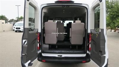 2021 Ford Transit 350 XLT  Mid Roof 10 Passenger Captain Seats - Photo 14 - Long Beach, CA 90807