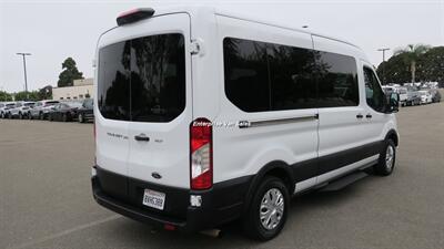 2021 Ford Transit 350 XLT  Mid Roof 10 Passenger Captain Seats - Photo 6 - Long Beach, CA 90807