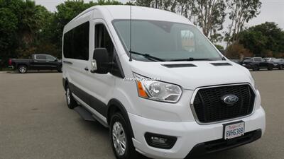 2021 Ford Transit 350 XLT  Mid Roof 10 Passenger Captain Seats - Photo 3 - Long Beach, CA 90807