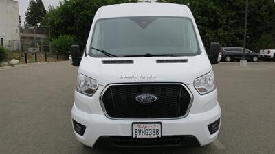 2021 Ford Transit 350 XLT  Mid Roof 10 Passenger Captain Seats - Photo 7 - Long Beach, CA 90807