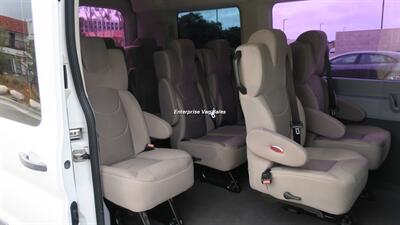 2018 Ford Transit 150 XLT  Mid Roof 10 Passenger Captain Seats - Photo 16 - Long Beach, CA 90807