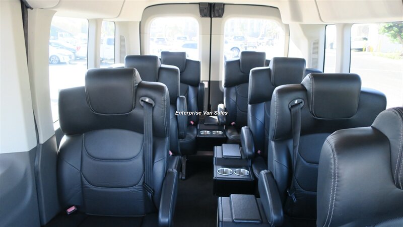 2023 Ford Transit 350 XLT  Mid Roof 9 Passenger Luxury Seating