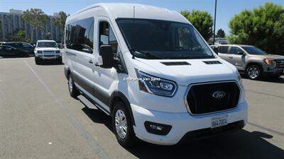 2023 Ford Transit 350 XLT  Mid Roof 14 Passenger Captain Seats - Photo 3 - Long Beach, CA 90807