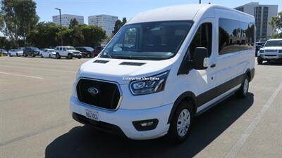 2023 Ford Transit 350 XLT  Mid Roof 14 Passenger Captain Seats - Photo 9 - Long Beach, CA 90807