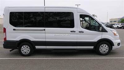 2021 Ford Transit 350 XLT Mid Roof 14 Passenger Captain Seats - Photo 4 - Long Beach, CA 90807