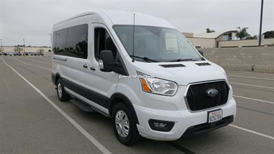 2021 Ford Transit 350 XLT Mid Roof 14 Passenger Captain Seats - Photo 3 - Long Beach, CA 90807