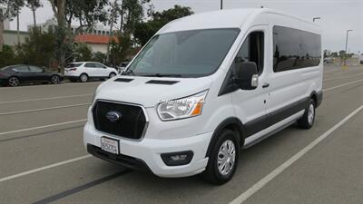 2021 Ford Transit 350 XLT Mid Roof 14 Passenger Captain Seats - Photo 9 - Long Beach, CA 90807