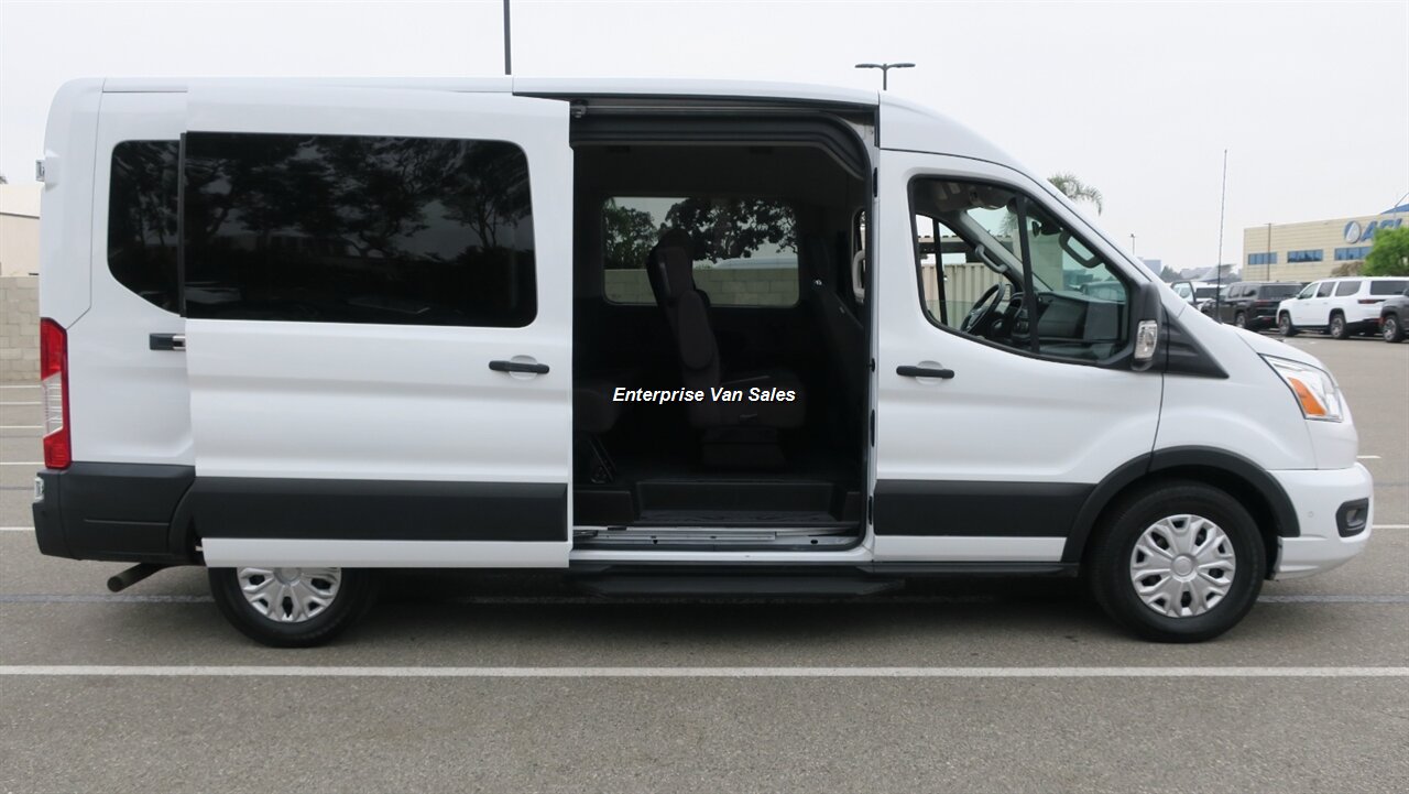2021 Ford Transit 350 XLT  Mid Roof 14 Passenger Captain Seats - Photo 1 - Long Beach, CA 90807
