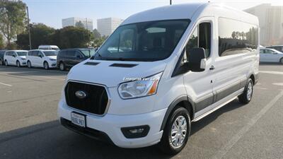 2021 Ford Transit 350 XLT  Mid Roof 10 Passenger Captain Seats - Photo 10 - Long Beach, CA 90807