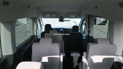2021 Ford Transit 350 XLT  Mid Roof 10 Passenger Captain Seats - Photo 14 - Long Beach, CA 90807
