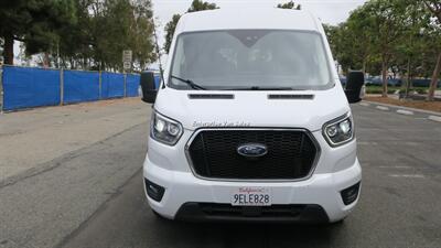 2023 Ford Transit 350 XLT Mid Roof 10 Passenger Captain Seats - Photo 12 - Long Beach, CA 90807
