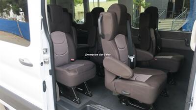 2023 Ford Transit 350 XLT Mid Roof 10 Passenger Captain Seats - Photo 19 - Long Beach, CA 90807