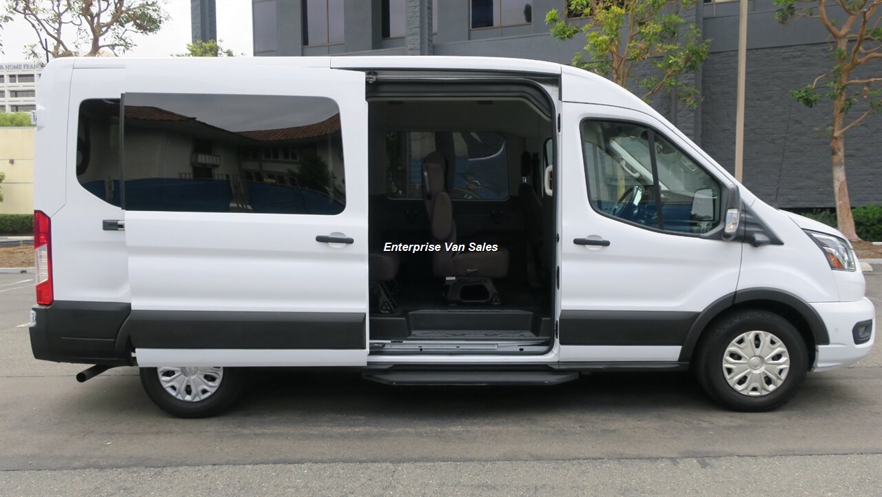 2023 Ford Transit 350 XLT  Mid Roof 10 Passenger Captain Seats - Photo 1 - Long Beach, CA 90807