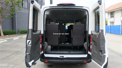 2023 Ford Transit 350 XLT Mid Roof 10 Passenger Captain Seats - Photo 14 - Long Beach, CA 90807