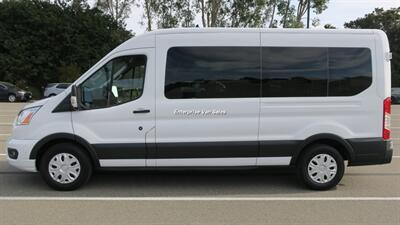 2021 Ford Transit 350 XLT Mid Roof 9 Passenger Captain Seats - Photo 8 - Long Beach, CA 90807