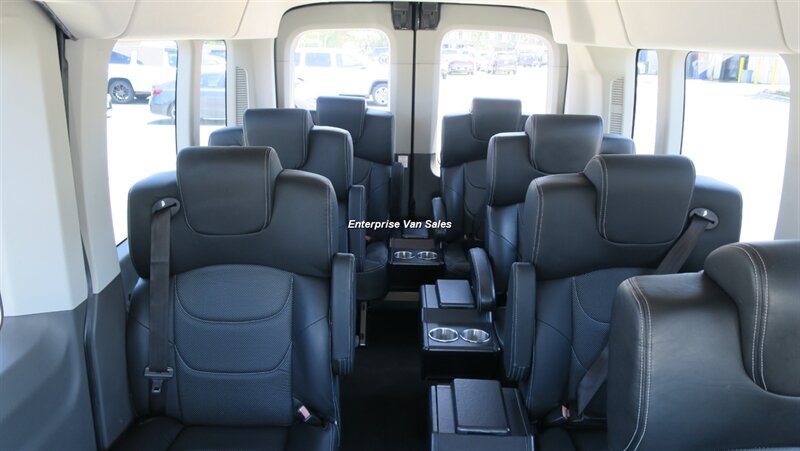 2023 Ford Transit 350 XLT  Mid Roof 9 Passenger Luxury Seating