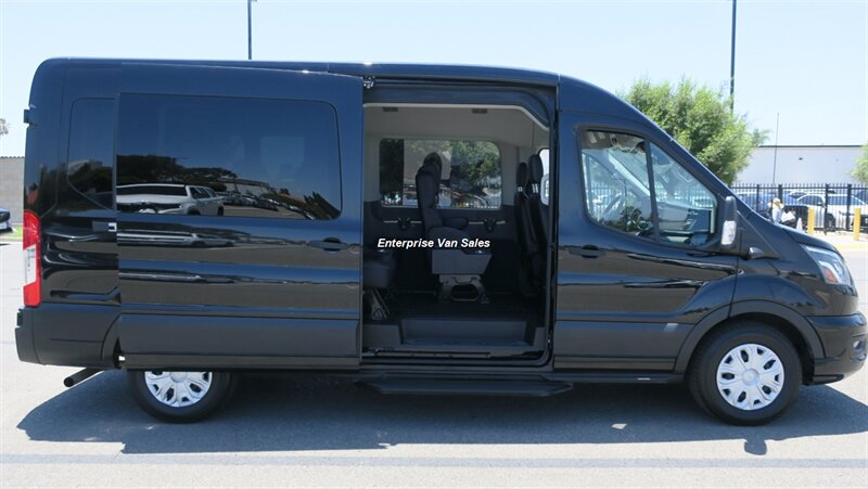 2023 Ford Transit 350 XLT  Mid Roof 9 Passenger Luxury Seating