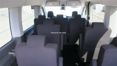 2023 Ford Transit 350 XLT  Mid Roof 12 Passenger Captain Seats - Photo 13 - Long Beach, CA 90807