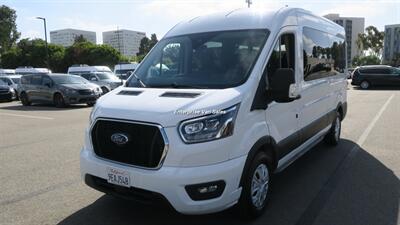 2023 Ford Transit 350 XLT  Mid Roof 12 Passenger Captain Seats - Photo 9 - Long Beach, CA 90807