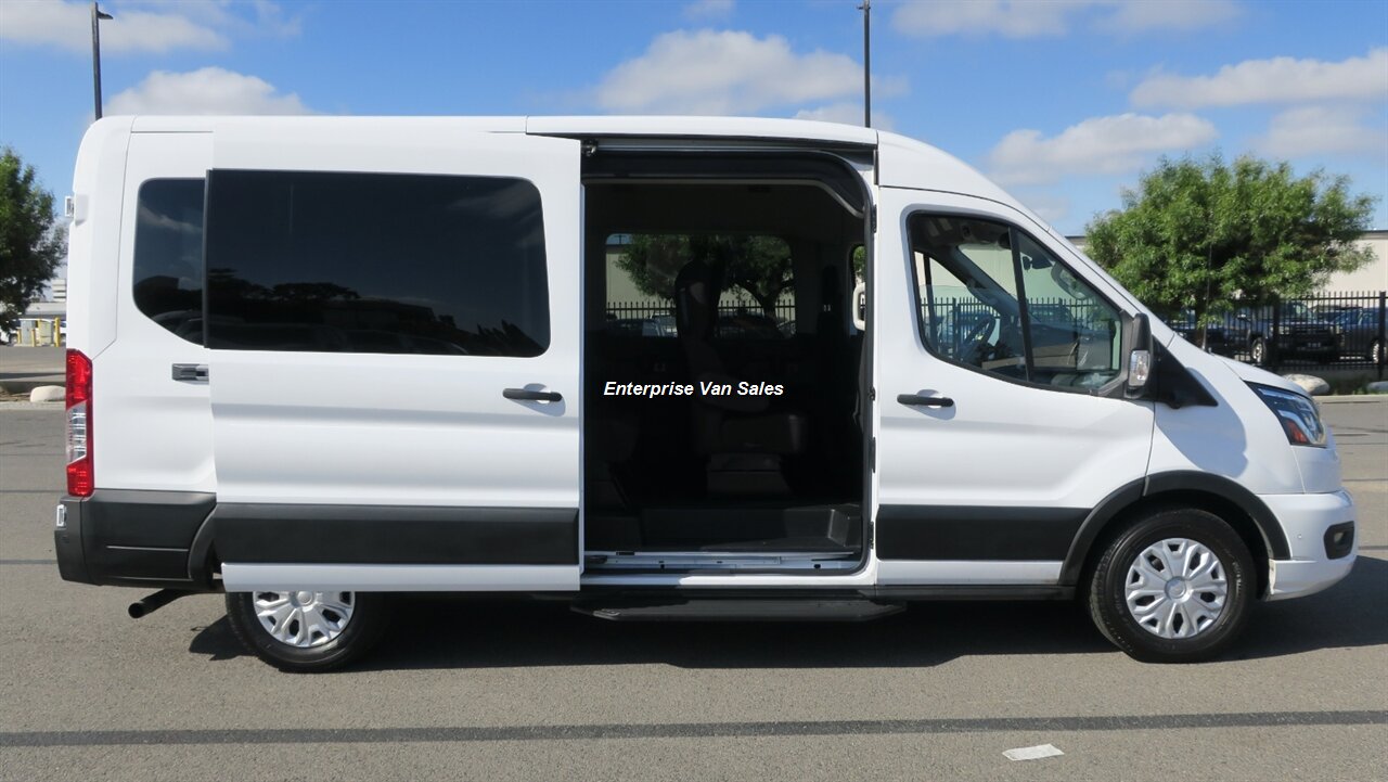 2023 Ford Transit 350 XLT  Mid Roof 12 Passenger Captain Seats - Photo 1 - Long Beach, CA 90807