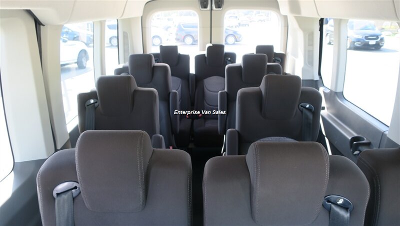 2023 Ford Transit 350 XLT  Mid Roof 12 Passenger Captain Seats