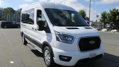 2023 Ford Transit 350 XLT  Mid Roof 12 Passenger Captain Seats - Photo 3 - Long Beach, CA 90807