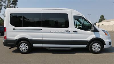 2021 Ford Transit 350 XLT  Mid Roof 10 Passenger Captain Seats - Photo 9 - Long Beach, CA 90807
