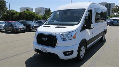 2022 Ford Transit 350 XLT  Mid Roof 10 Passenger Captain Seats - Photo 9 - Long Beach, CA 90807