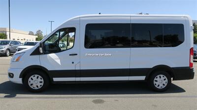 2022 Ford Transit 350 XLT  Mid Roof 10 Passenger Captain Seats - Photo 8 - Long Beach, CA 90807