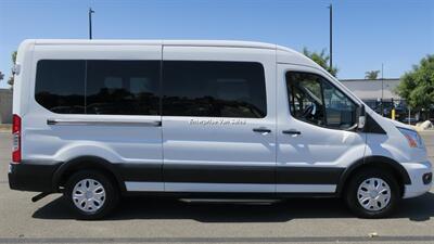 2022 Ford Transit 350 XLT  Mid Roof 10 Passenger Captain Seats - Photo 4 - Long Beach, CA 90807