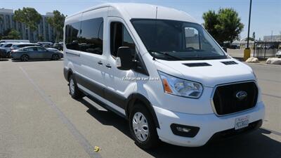 2022 Ford Transit 350 XLT  Mid Roof 10 Passenger Captain Seats - Photo 3 - Long Beach, CA 90807