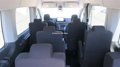 2022 Ford Transit 350 XLT  Mid Roof 10 Passenger Captain Seats - Photo 13 - Long Beach, CA 90807