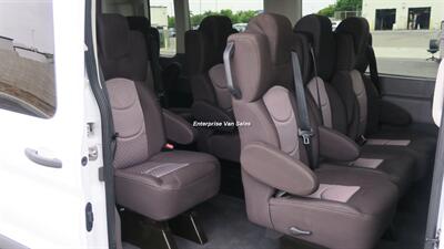 2021 Ford Transit 350 XLT  Mid Roof 12 Passenger Captain Seats - Photo 18 - Long Beach, CA 90807