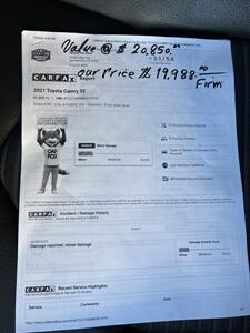 2021 Toyota Camry SE   - Photo 17 - Sacramento, CA 95825