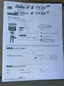 2007 Lexus IS 250   - Photo 20 - Sacramento, CA 95825