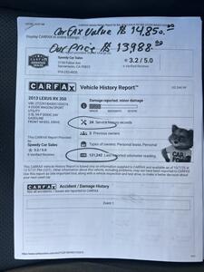 2013 Lexus RX 350   - Photo 12 - Sacramento, CA 95825