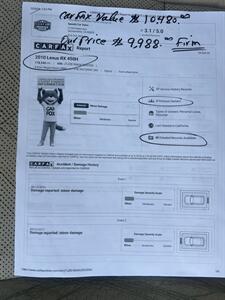 2010 Lexus RX - Photo 21 - Sacramento, CA 95825