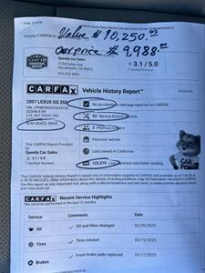 2007 Lexus GS 350   - Photo 21 - Sacramento, CA 95825