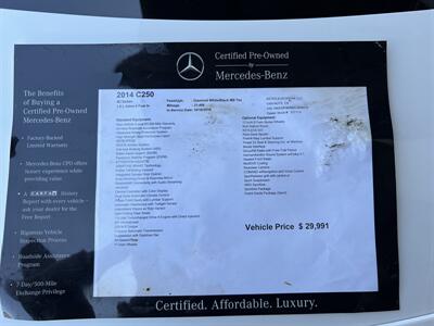 2014 Mercedes-Benz C250 Sport   - Photo 14 - Tarzana, CA 91356