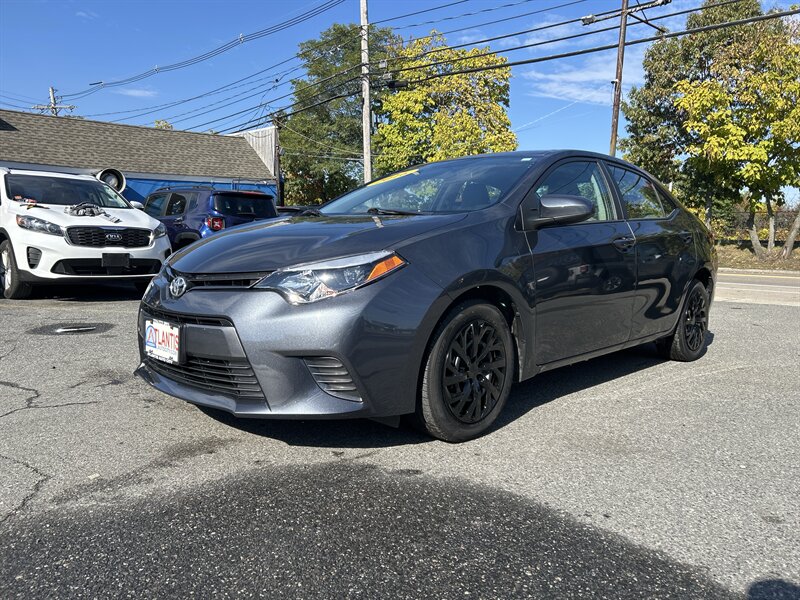 Slate Metallic 2016 Toyota Corolla Sedan Front-Wheel Drive Automatic
