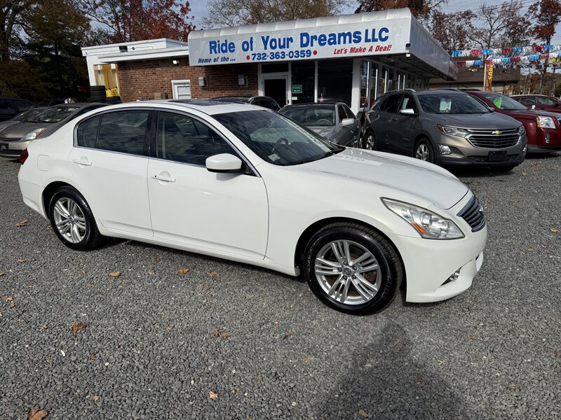 2012 INFINITI G Sedan 25x