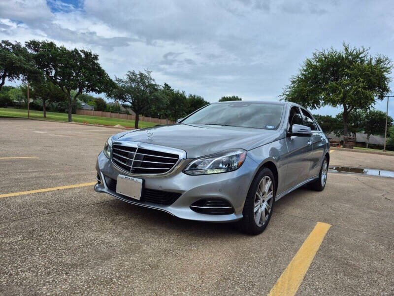 Silver 2014 Mercedes-Benz E-Class E 350 Sport Sedan Rear-Wheel Drive 7-Speed Automatic