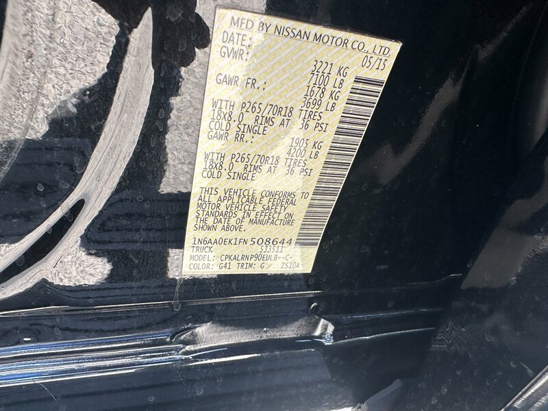 2015 Nissan Titan S - Photo 20 - Hesperia, CA 92345