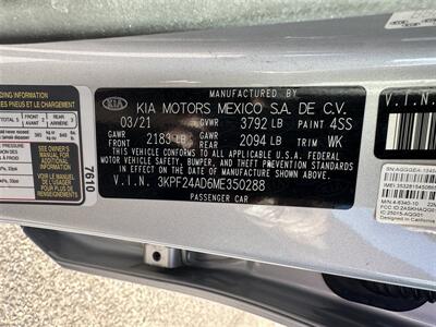 2021 Kia Forte LXS   - Photo 22 - Hesperia, CA 92345