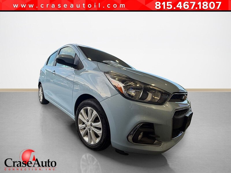 Electric Blue Metallic 2016 Chevrolet Spark Hatchback Front-Wheel Drive Automatic