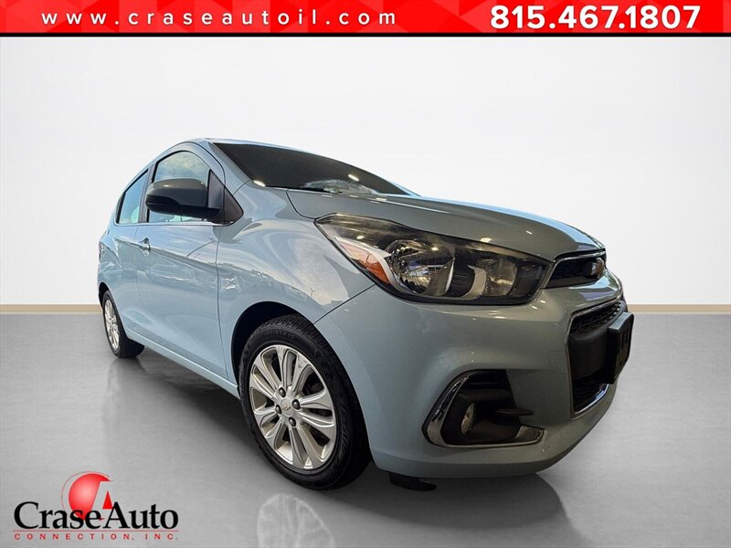 Electric Blue Metallic 2016 Chevrolet Spark Hatchback Front-Wheel Drive Automatic