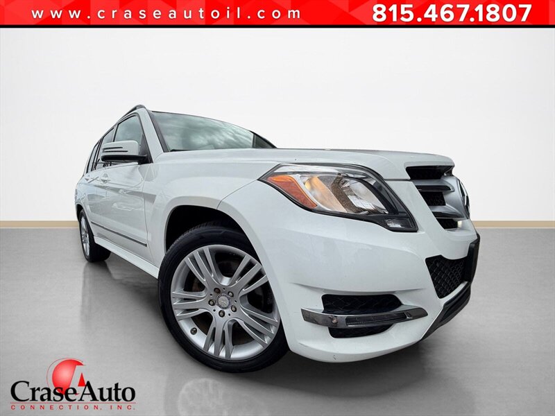 Diamond White Metallic 2014 Mercedes-Benz GLK 350 4MATIC SUV / Crossover All-Wheel Drive Automatic