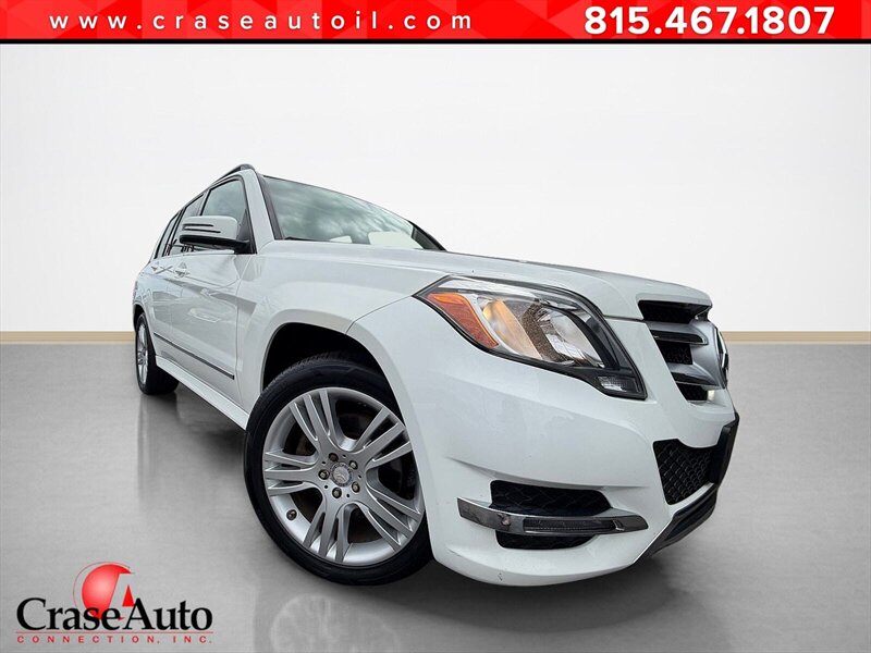 Diamond White Metallic 2014 Mercedes-Benz GLK 350 4MATIC SUV / Crossover All-Wheel Drive Automatic